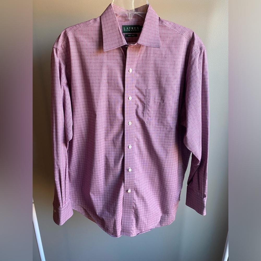 Lauren Ralph Lauren 100% cotton button down shirt